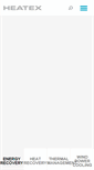 Mobile Screenshot of heatex.com